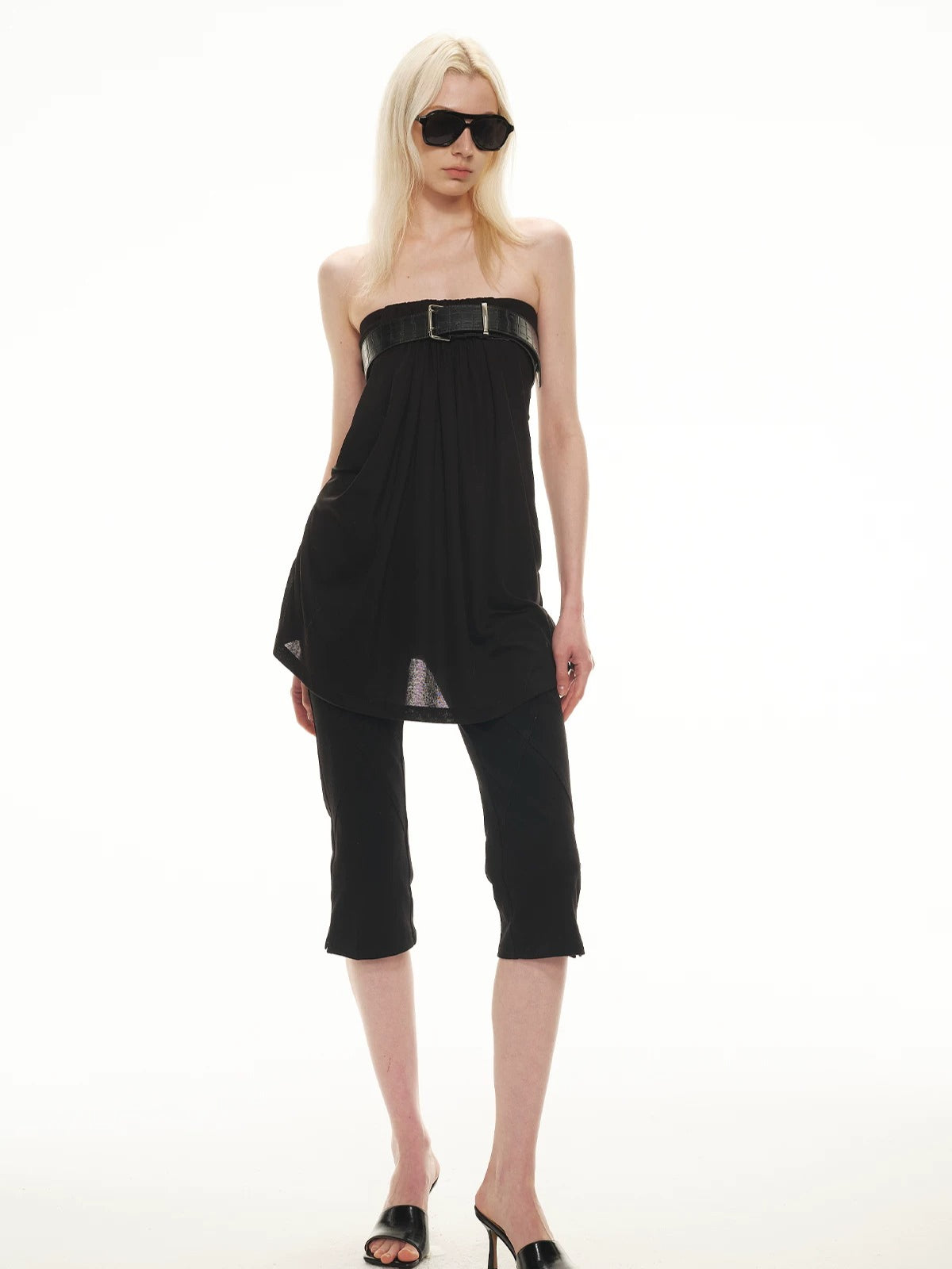 Draped Bandeau Top