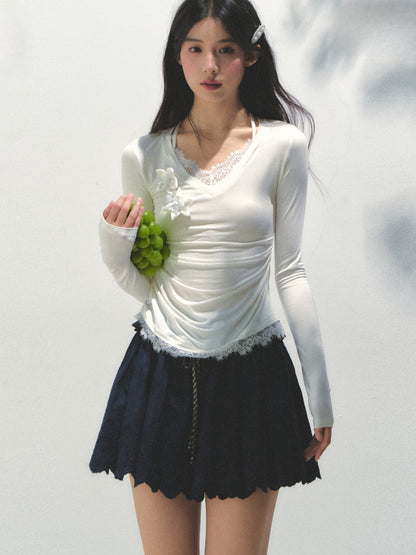 Sun Protection 3D Lace T-shirt