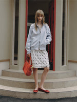 Ruffle Collar Jacket