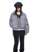 Maillard Cropped Down Puffer Jacket