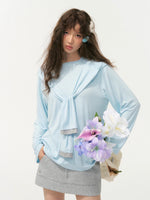 Lazy Style Layered Sun Protection Top