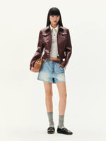 Storm Rider Textured Leather Jacket