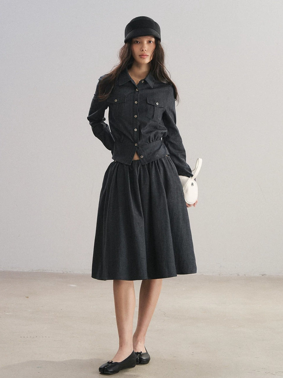 Cargo Shirt &amp; Skirt Set