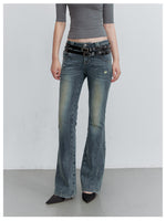 Studded PU Leather Belt