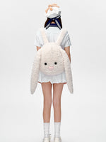 Oversized Doll Plush Backpack