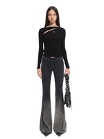 Crescent Knit Blouse