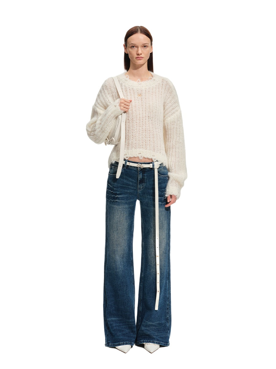 Sandstorm Washed Twill Flare Jeans