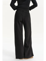 Detachable Fur Collar Tracksuit Set
