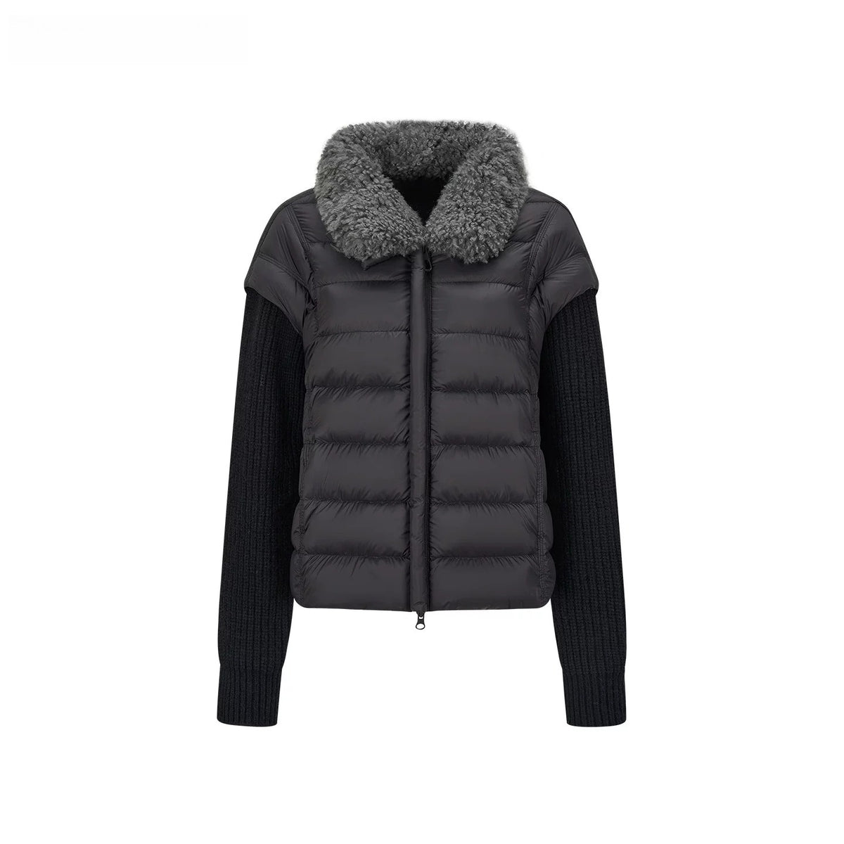 Detachable Sleeve Down Puffer Jacket