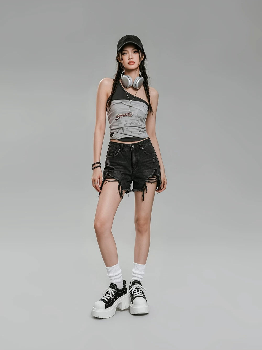 Platform Canvas Sneakers