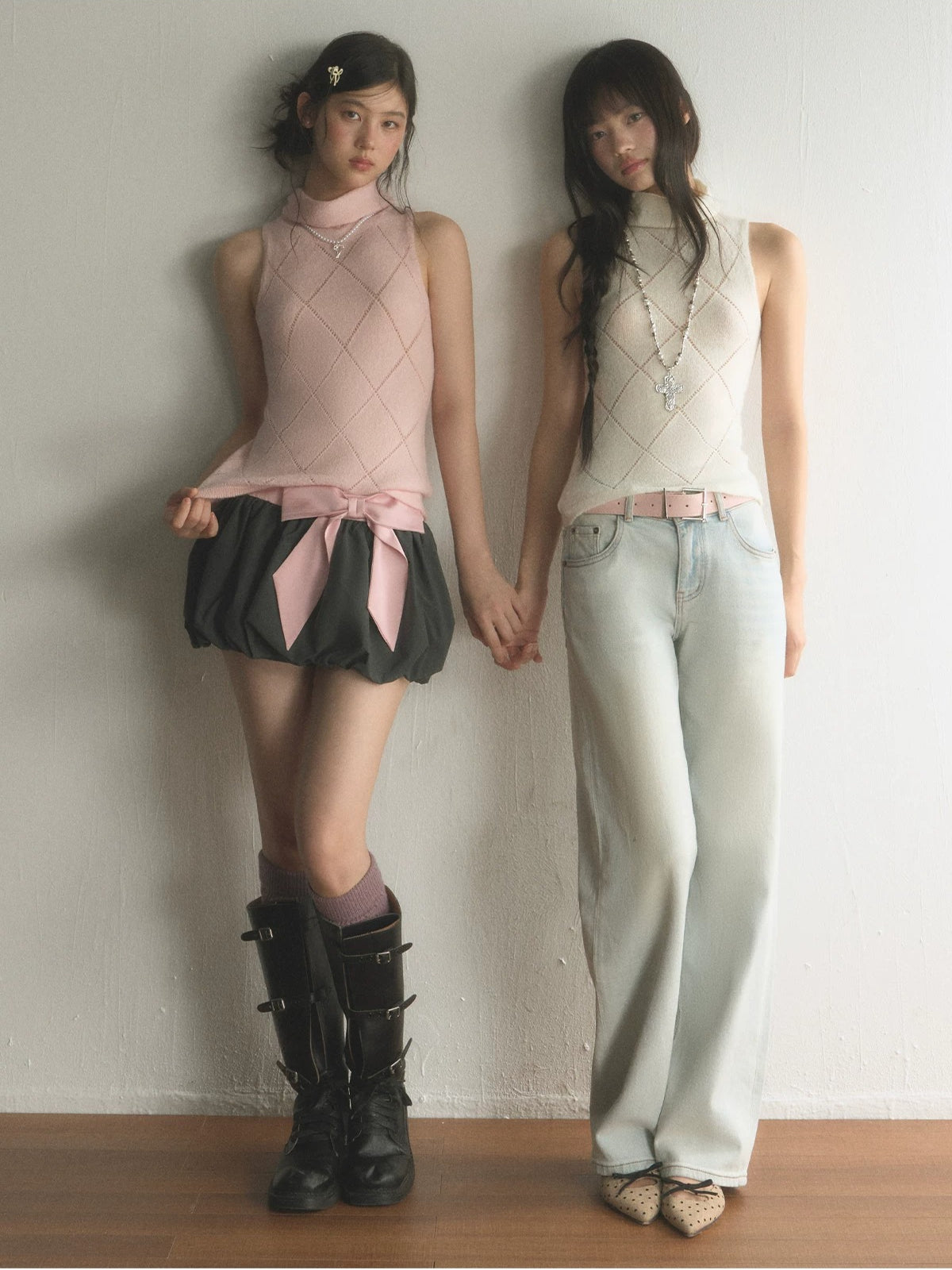 Diamond Knit Vest