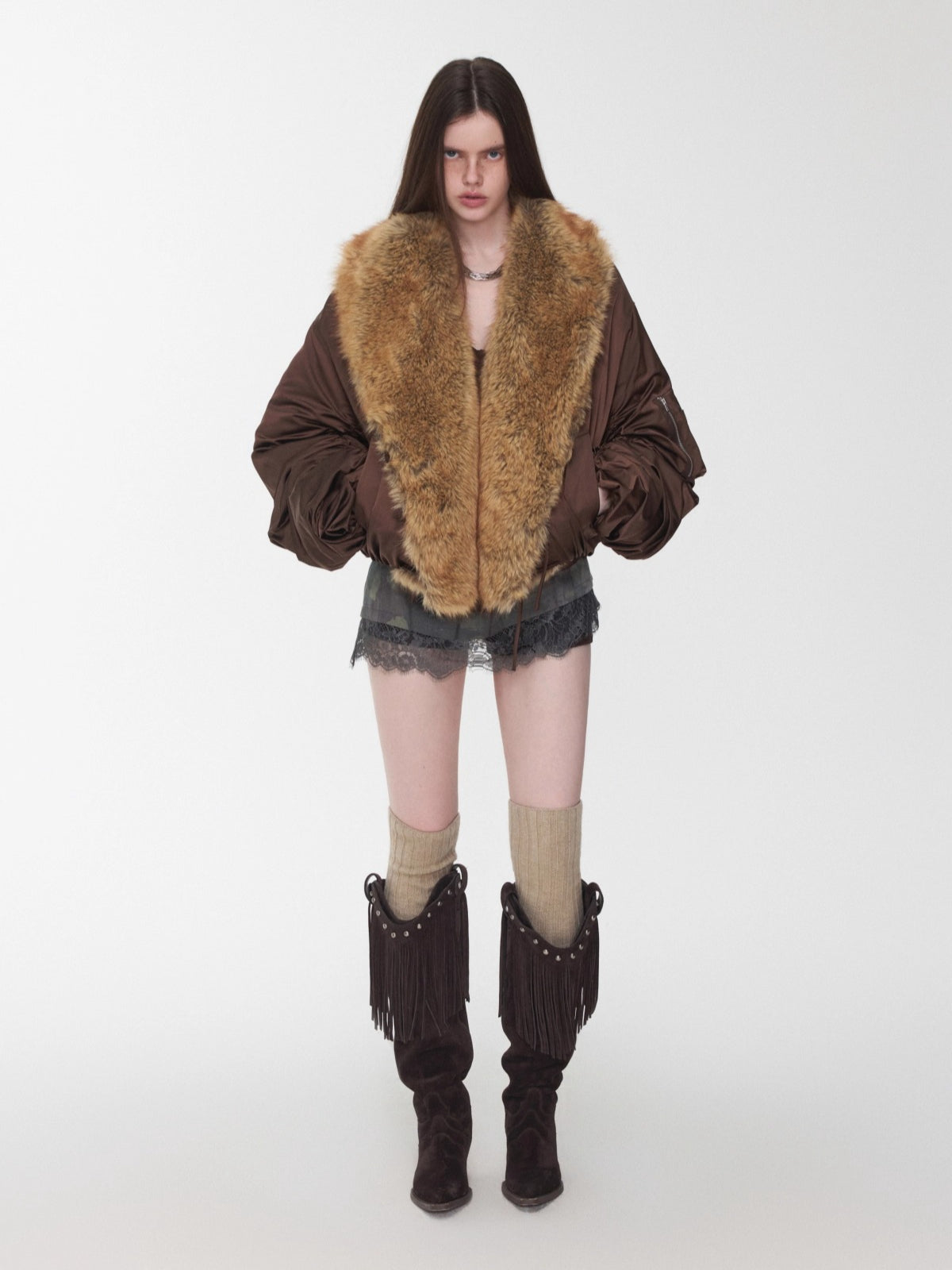 V-Cut Pointed Western Boots