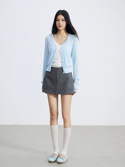 Lace Hollow Sun-Protect Cardigan