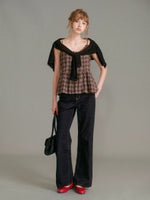 Cotton Denim Straight Jeans