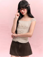 Polka Dot Square Top