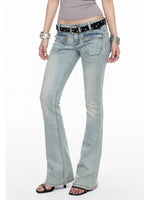 Y2K Low Rise Flare Jeans