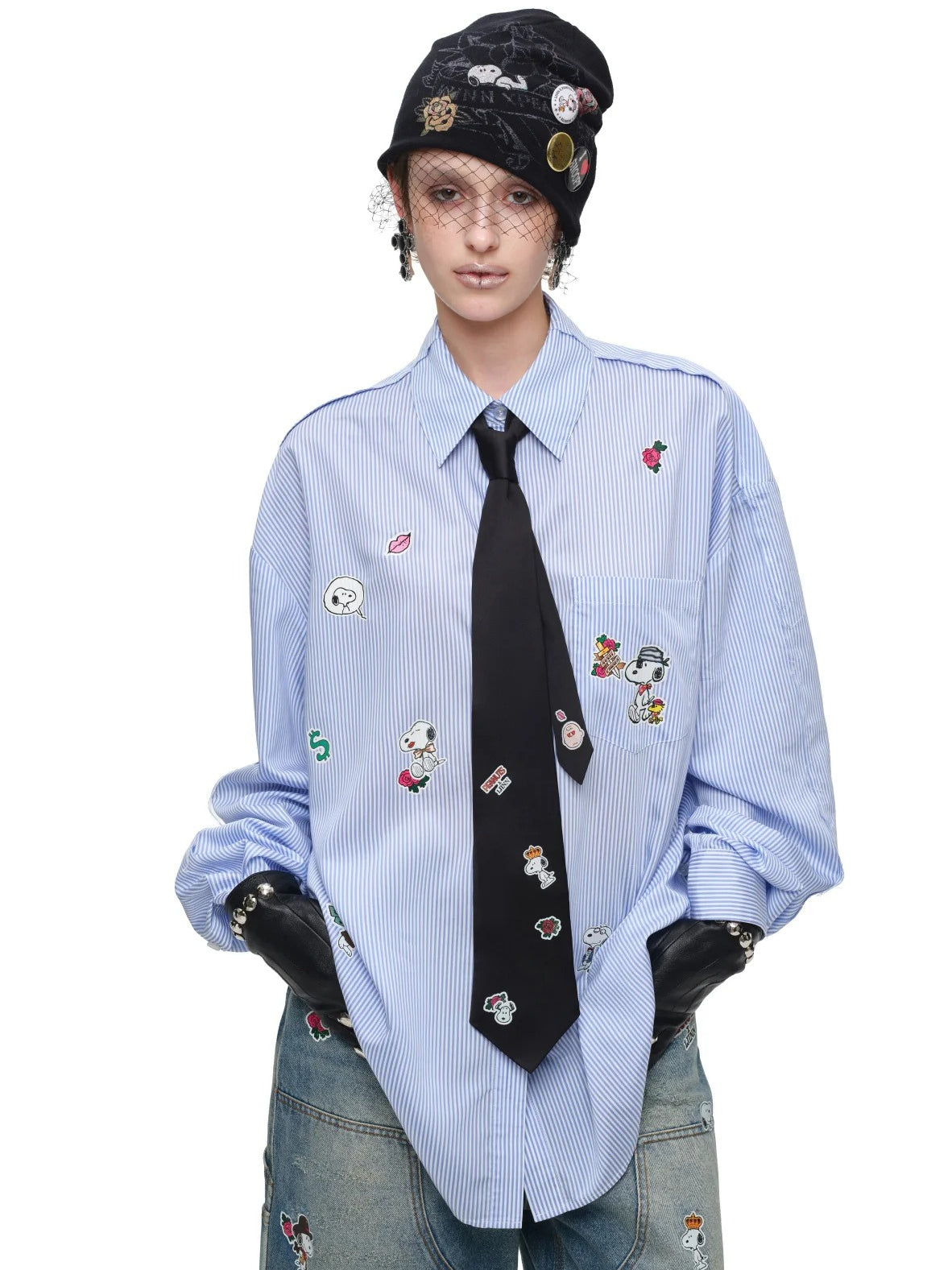 Sticker Print Tie