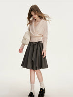 Cross V-Neck Sweater