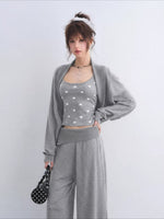 Polka Dot Layered Lounge Set