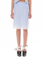 Pleated Organza Two-Piece Set