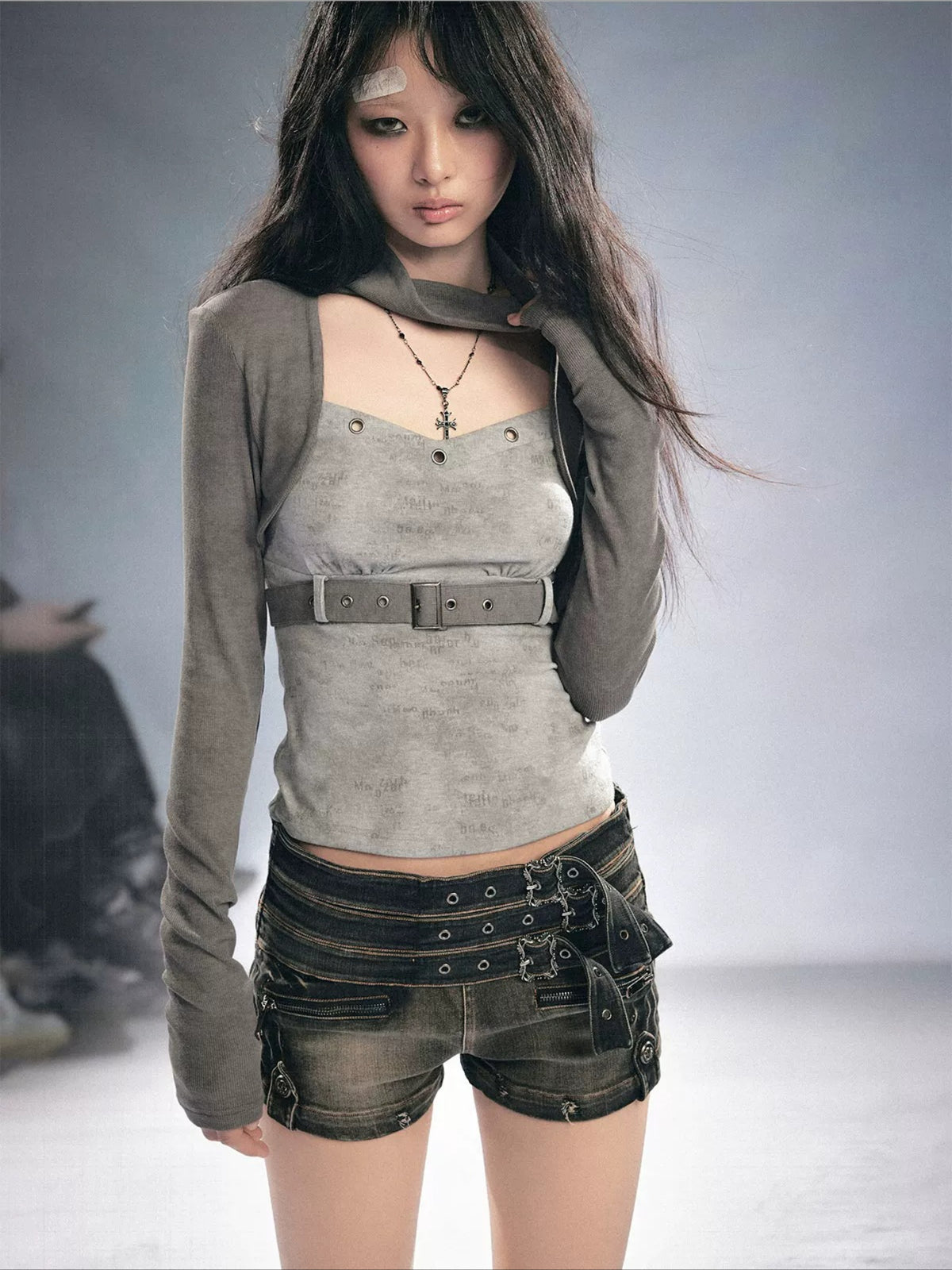 Layered Knit Top