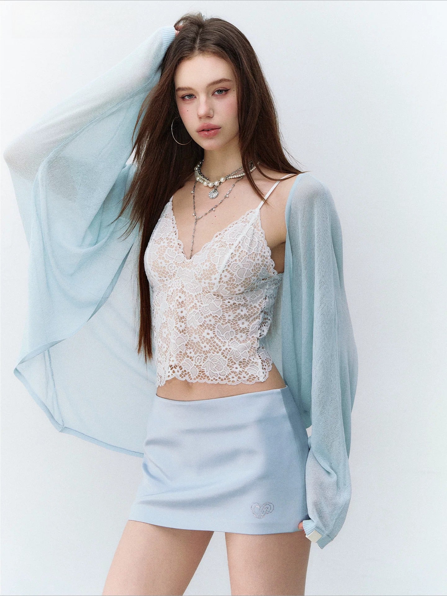 Soft Glow Sheer Cardigan
