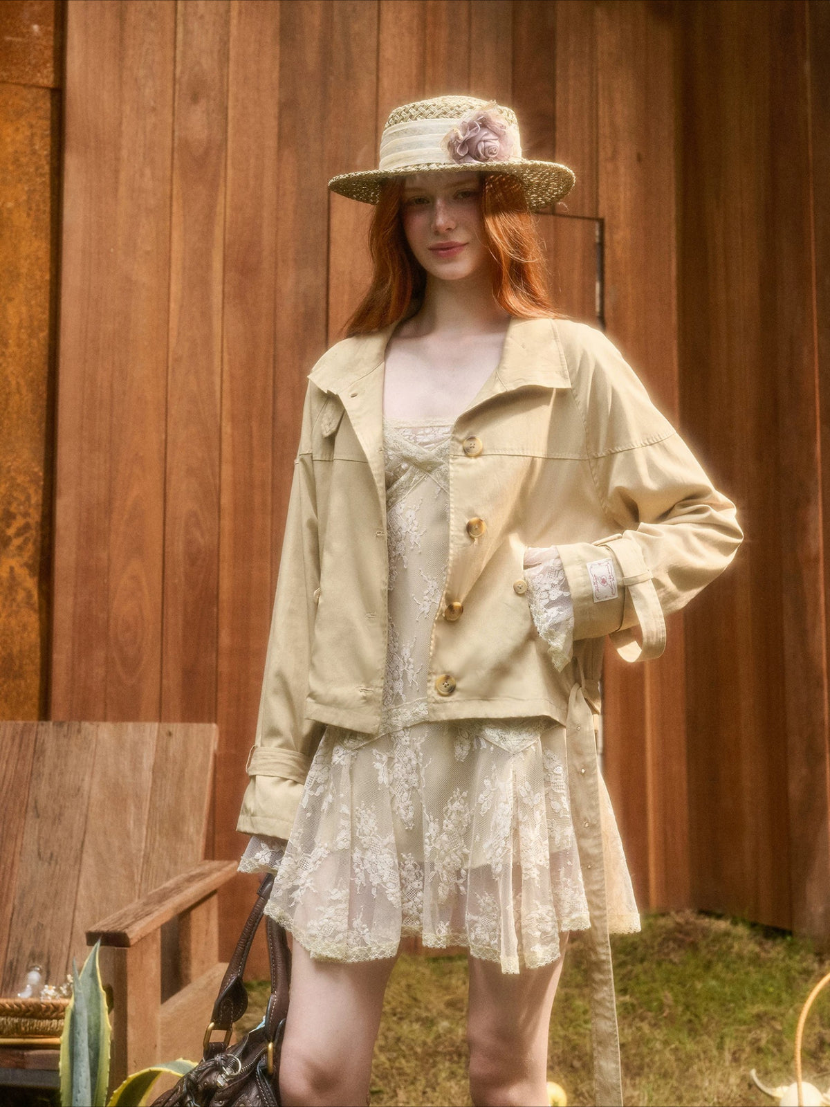 Relaxed Trench Jacket