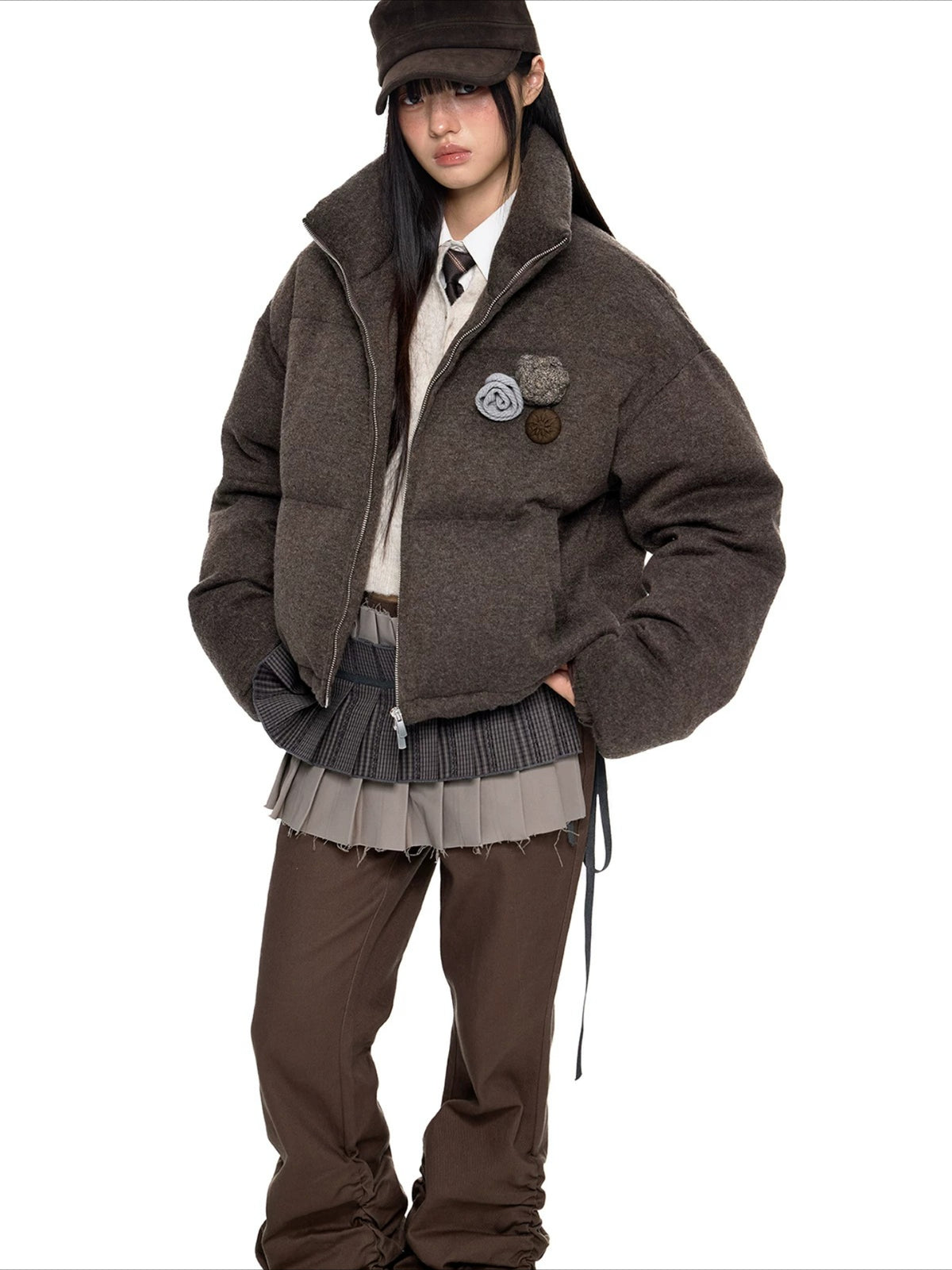 Maillard Puffer Jacket