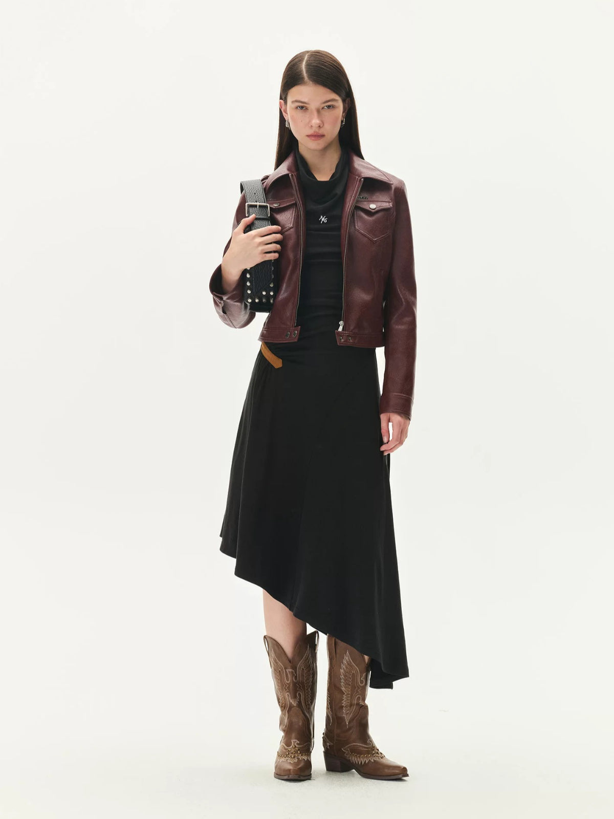 Storm Rider Textured Leather Jacket