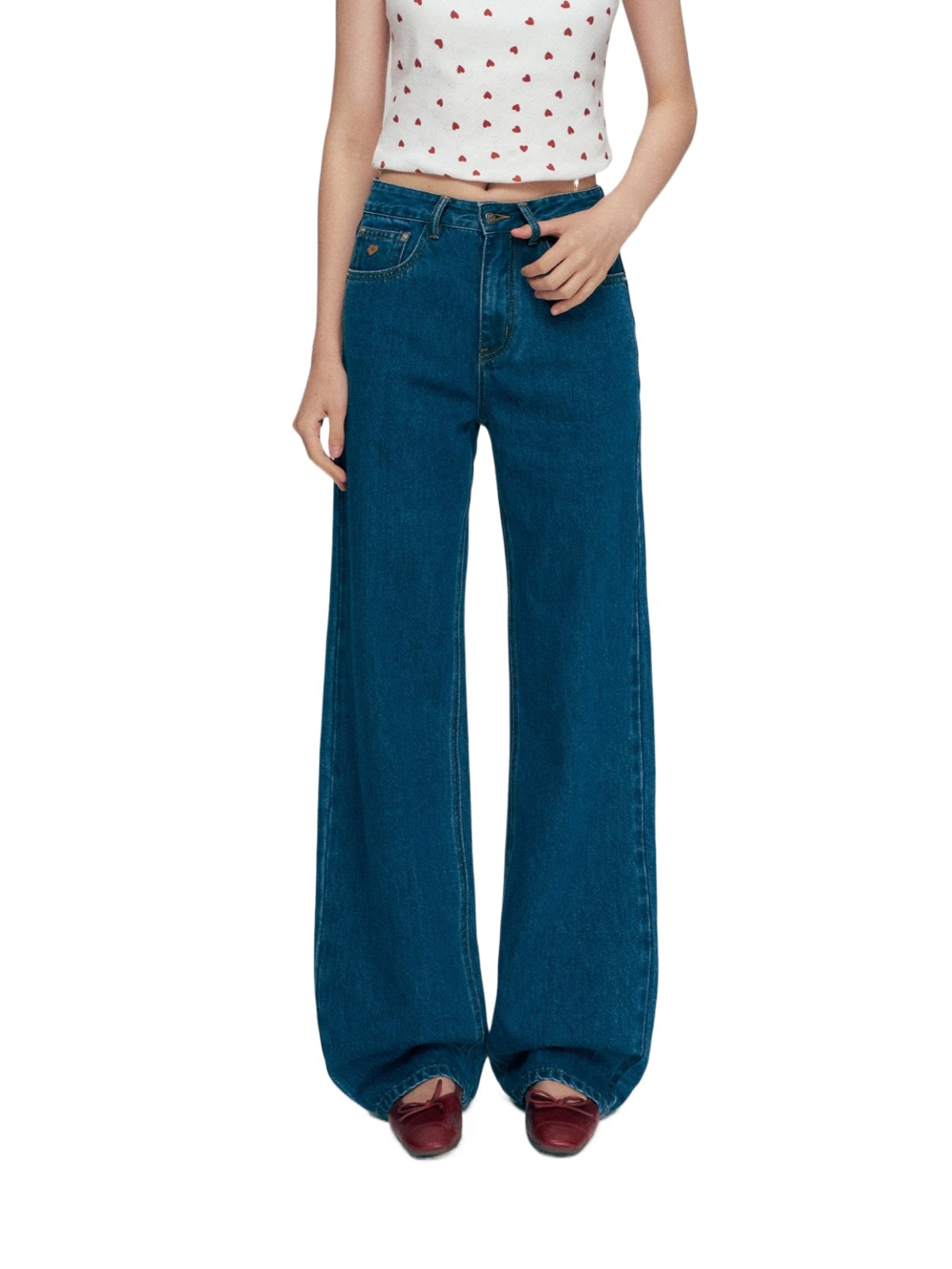 Classic Wide Leg Jeans