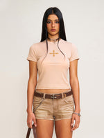 Compass Original Badge Tee Sand