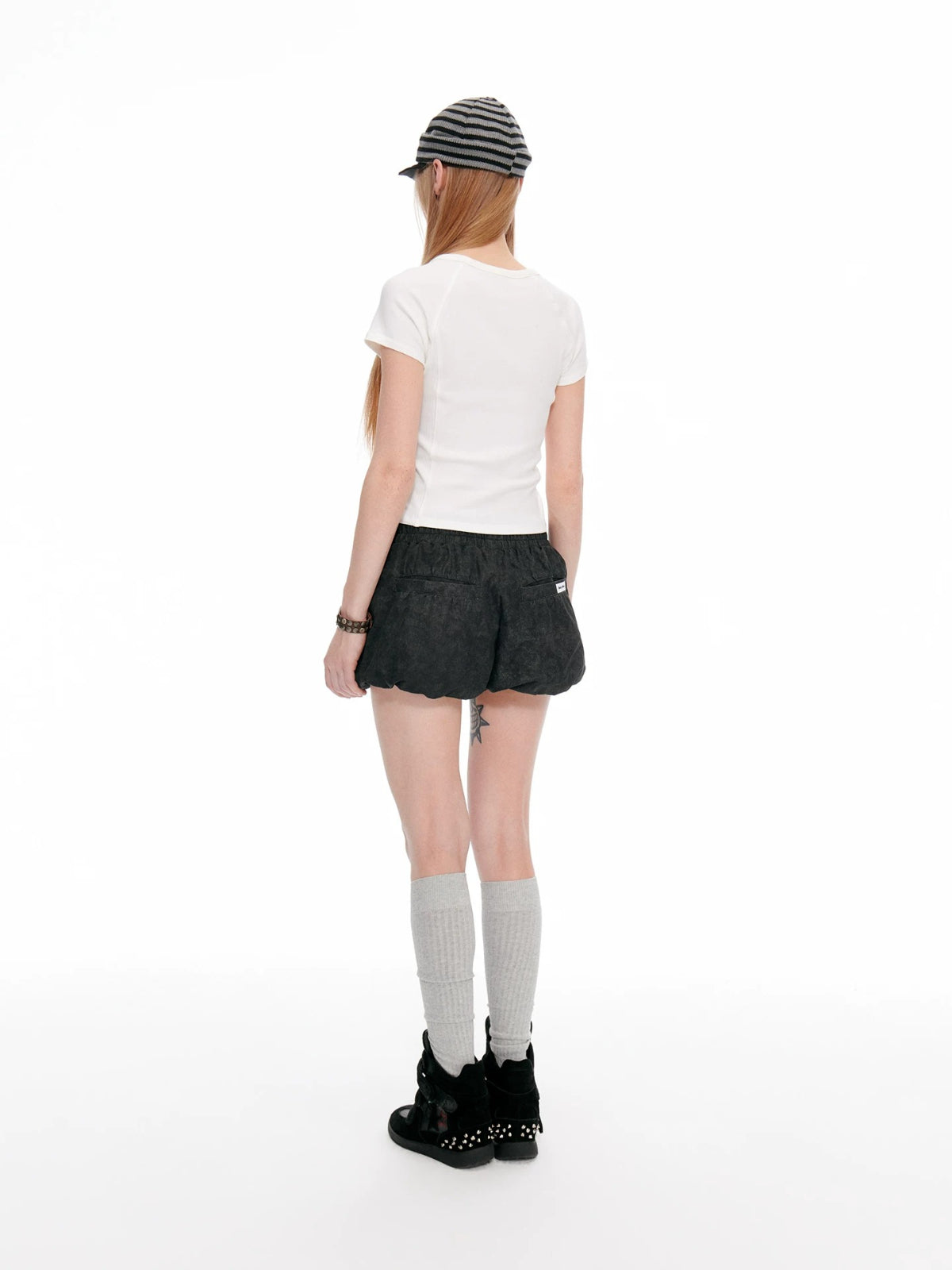 Sweet Cool Rivet Balloon Shorts