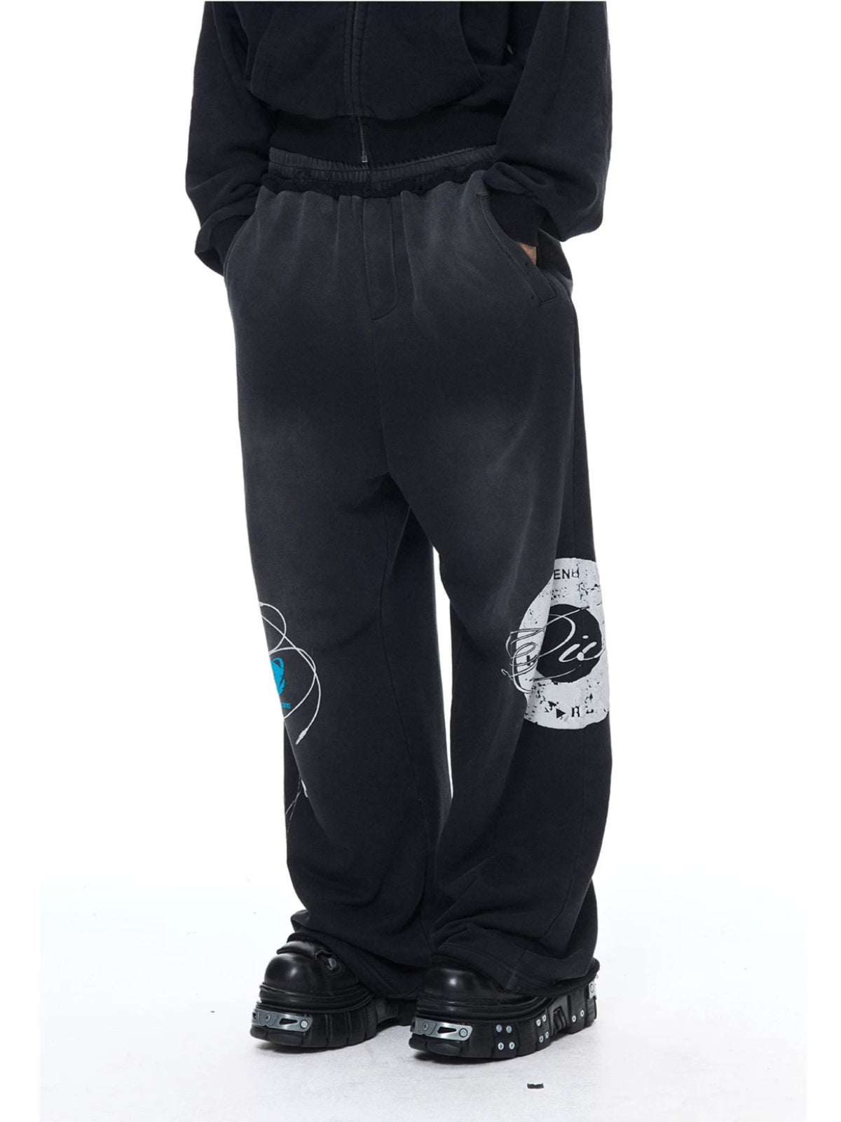 Vintage Graphic Street Sweatpants