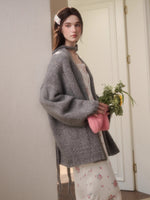 Cosagach Air Mohair Knit Cardigan