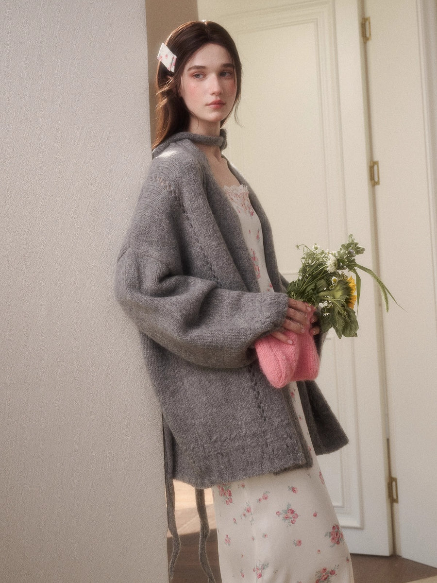 Cosagach Air Mohair Knit Cardigan