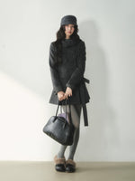 Vintage Peter Pan Collar Wool Coat