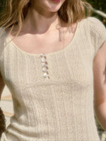 Wool Knit Top