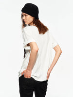 Rosette V-Neck Tee