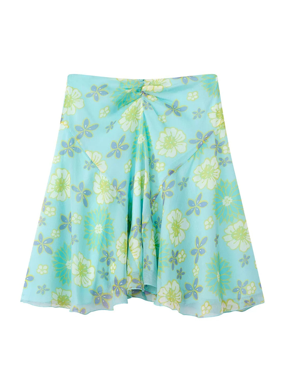 Floral Twist  Top &amp; Skirt Set