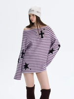 Reversible Stripe Knit Top