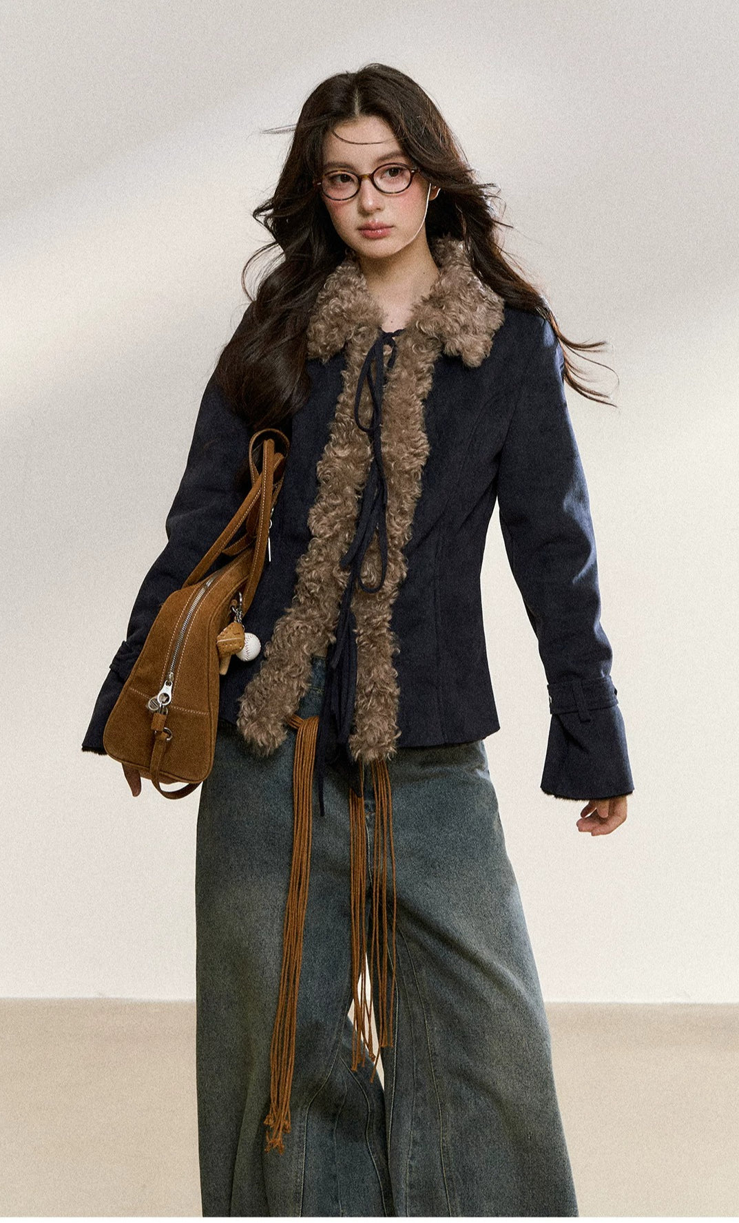 Vintage Fur Short Jacket