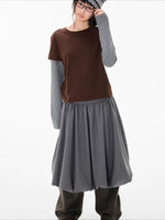 Faux Layered Stripe Tee