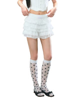 Ballet Lace Tiered Skort