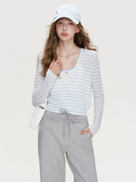 Layered Knit Top