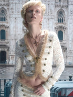Napoleon Lace Cardigan & Shorts Set