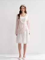 Ruffle Cloud Tee Set