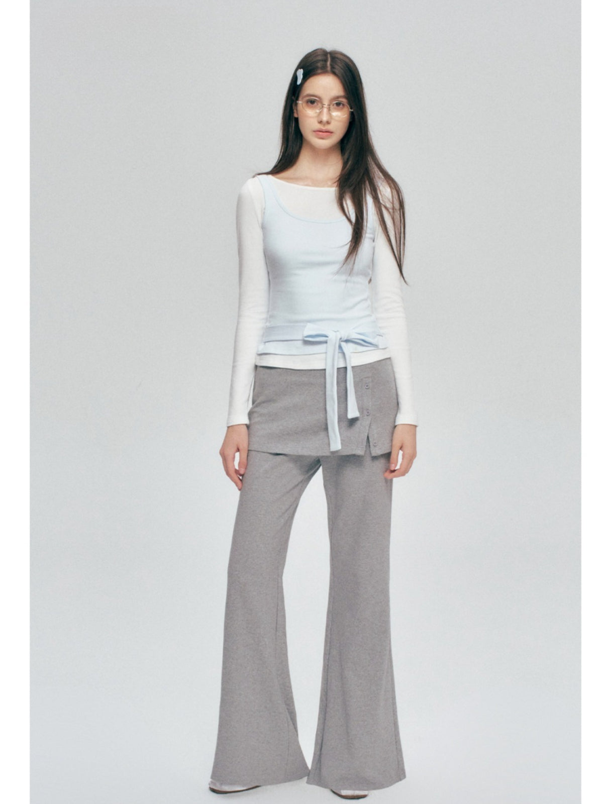 Flared Layer Pants