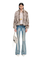 Brown Fox Fur Coat