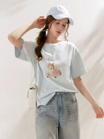 Deer Print Loose T-Shirt