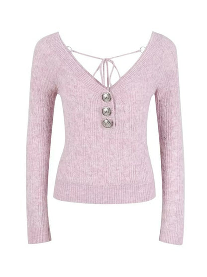 Halter Knit Cardigan